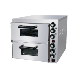 16 Inch Independent Double-Chamber Countertop Electric Pizza Oven