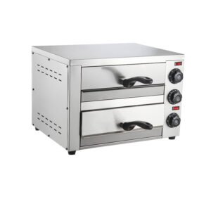 14 Inch Double-Deck Countertop Electric Pizza Oven